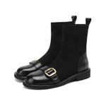 DAPHNE Женские ботинки до щиколотки Khaki Unlined/Black Unlined - фото 9