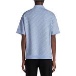 Рубашка поло мужская синяя Dior, синий - фото 4