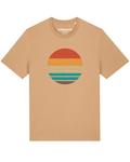 Рубашка Watapparel  Retro Sunset Ocean, бежевый - фото