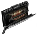 Кошелек Cluty, натуральная кожа, черный - фото 8