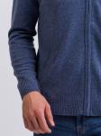 Вязаный кардиган CASH-MERE.CH, темно-синий - фото 3