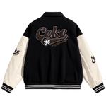 Бейсбольная куртка унисекс Coca-Cola, Розовый - фото 2