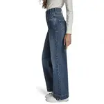 Джинсы DKNY Double But high waist jeans, синий - фото 3