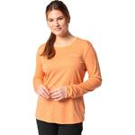 Shirt wo essential ls t-shirt Vaude, оранжевый - фото 3