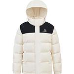 Теплая флисовая серия пуховик унисекс CAMEL, теплый белый/фантом черный - фото 7