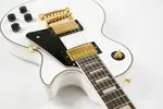 Электрогитара Epiphone Les Paul Custom - Альпийский белый - фото 6
