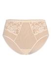 Трусы Teyli Hohe Taille mit floraler Spitze Vida, бежевый - фото