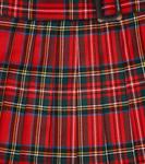 Плиссированная юбка из натуральной шерсти в клетку тартан Dolce&Gabbana Kids, красный - фото 2
