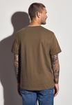 Футболка Street One MEN MIT CHEST, Braun/Brown - фото 2