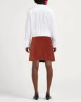 Юбка-мини Circolo 1901, красно-коричневый - фото 3