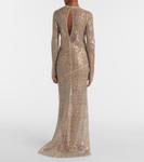 Платье с пайетками Brunello Cucinelli, Lessive+Argento - фото 3