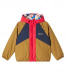 Двусторонняя куртка Doggy Mate Bobo Choses, белый - фото