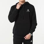 Куртка star chevron embroidered pullover sweatshirt 'black' Converse, черный - фото 4