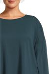 Топ Eileen Fisher Round Neck Boxy Top, цвет Alpine - фото 4