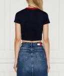 Футболки Cropped fit Tommy Jeans, синий - фото 4