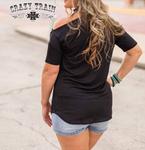 Топ Blakely черного цвета Crazy Train - фото 2