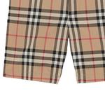 Шорты детские Burberry в клетку, хаки - фото 6