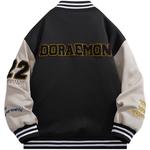 Бейсбольная куртка унисекс Doraemon, Зеленый - фото 8