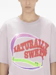 Футболка Naturally Sweet JW ANDERSON, розовый - фото 5