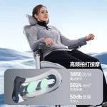 Кресло SIHOO C100 White с подставкой для ног и вязаным одеялом - фото 5