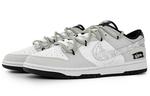 Nike Dunk Low Top мужские скейтборд кроссовки silver white - фото 3