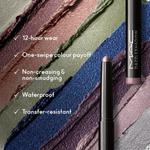 Стик для теней Dazzleshadow MAC, Demure Diamonds (true silver) - фото 7