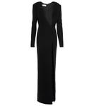 Асимметричное платье Mônot, черный - фото