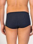 Трусики zd ZERO DEFECTS Senior Prinstriped Fly Front Brief, темно-синий - фото 2