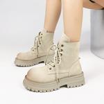 Ботинки Martin Boot женские Take The Qin, желтый - фото 8