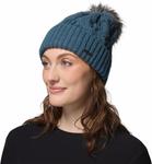 Columbia Womens Boundless Days Cable Knit Pom Beanie, Everblue - фото 2