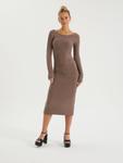 Вязанное платье Millane Malina, коричневый - фото 2