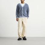 Плотный, уютный термокардиган Manastash, синий серый - фото 4