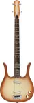 Бас-гитара Danelectro Longhorn с 4 струнами, гриф Pau Ferro, цвет Copper Burst - фото 2