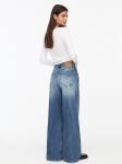 Джинсы с широкими штанинами Pull&Bear, Blue Denim - фото 3