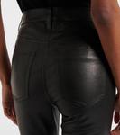 Кожаные расклешенные брюки reboot Frame, Black - фото 6