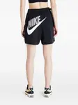 Шорты с завышенной талией Nike, черный - фото 2