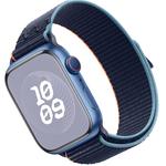 Ремешок Apple Совместимость Нейлон Материал IBOANN, Ярко-зелёный и синий (Только ремешок) - фото 2