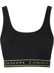 Топ с логотипом Giuseppe Zanotti, черный - фото