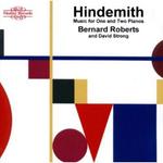 CD диск Hindemith / Roberts / Strong: Music for 1 & 2 Pianos - фото