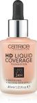Грунт Catrice HD Liquid Coverage, 040 Warm Beige 30 ml - фото