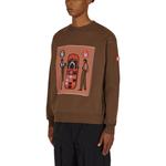 Свитшот унисекс Cav Empt, коричневый - фото 7