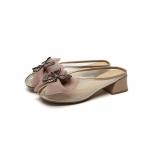 Закрытые тапочки для женщин DAPHNE, Apricot - фото 7