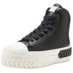 Кроссовки Tires Platform High-Top Skateboard Unisex черные оба - фото 4