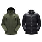 Пуховик унисекс Jeep, черный - фото 3