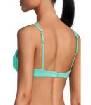 Пляжный топ BECCA Modern Edge Rib Sandy Underwire Bra Top, Aqua Sea - фото 4