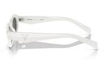 PRADA Кошачий глаз солнцезащитные очки Frame, White - фото 6