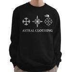 Свитшот мужской THE NORTH FACE, черный - фото 7