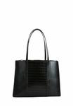 Сумка-шоппер Next STRUCTURED, Black Croc Effect/Black - фото