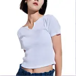 Футболка женская GAP, белый - фото 6