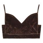 Топ Loewe с бретелями Кофейные зерна - фото